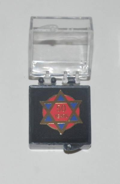 Royal Arch 50 year Lapel Pin - Click Image to Close